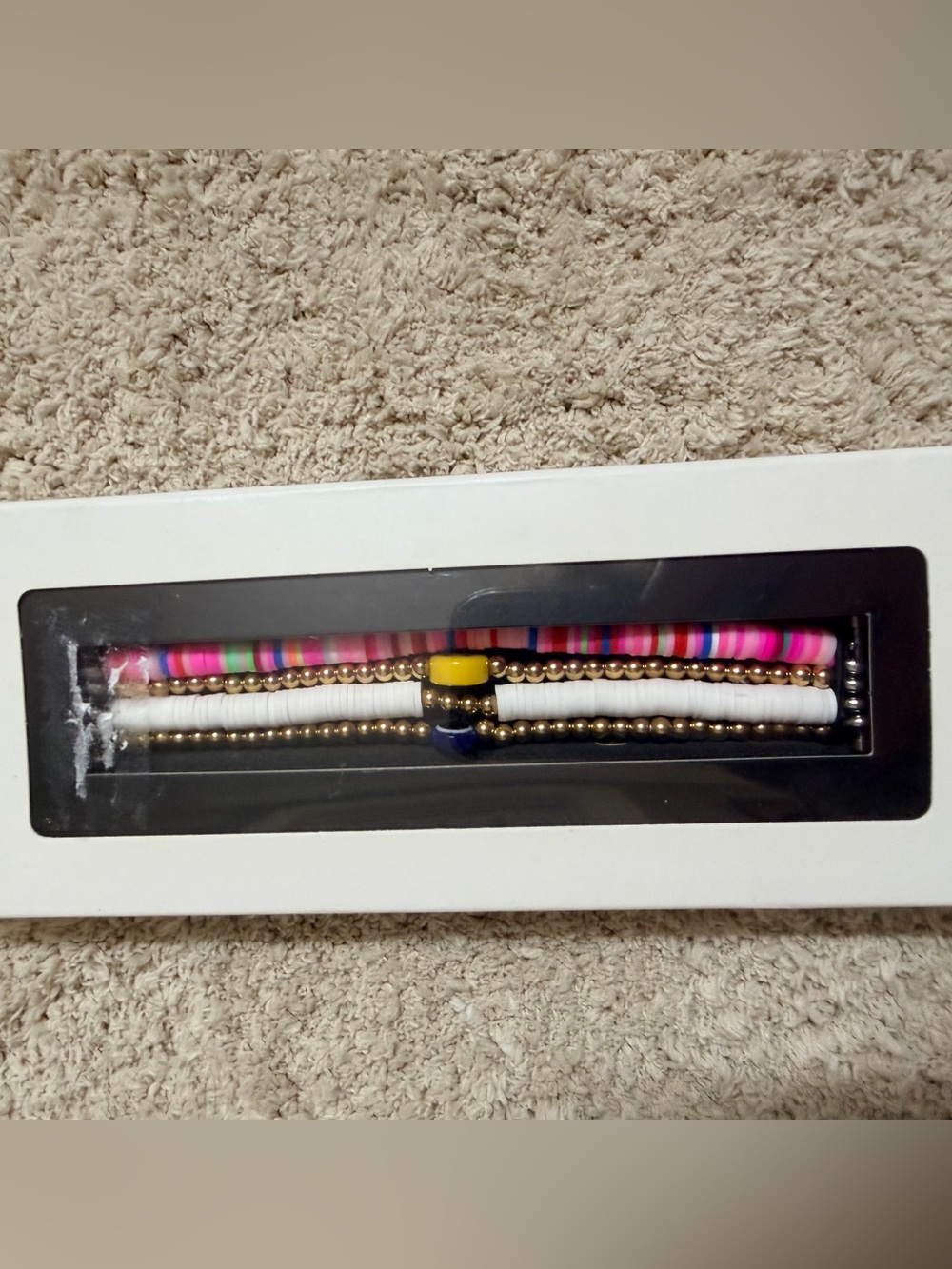 POSH Tech Jasmine Beaded Apple Watch Band Multicolor NWT